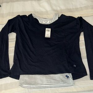 NWT- Abercrombie 2in1 shirt
